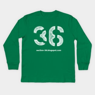 Section 36 Classic Kids Long Sleeve T-Shirt